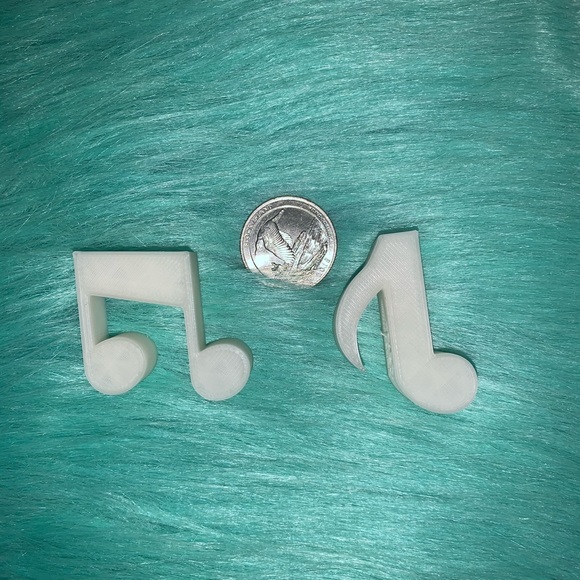 Music Note Straw Topper - Picture 2 of 4